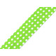 Nastro in sbieco in cotone - motivo: pois, righe, quadretti, larghezza stelle, dimensioni: 20 mm piegato - Giallo (14 Metri) Nastro in sbieco in cotone - motivo: pois, righe, quadretti, larghezza stelle, dimensioni: 20 mm piegato - Giallo (14 Metri)