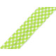 Nastro in sbieco in cotone - motivo: pois, righe, quadretti, larghezza stelle, dimensioni: 20 mm piegato - Giallo (14 Metri) Nastro in sbieco in cotone - motivo: pois, righe, quadretti, larghezza stelle, dimensioni: 20 mm piegato - Giallo (14 Metri)