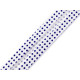 Nastro in sbieco in cotone - motivo: pois, righe, quadretti, larghezza stelle, dimensioni: 20 mm piegato - Giallo (14 Metri) Nastro in sbieco in cotone - motivo: pois, righe, quadretti, larghezza stelle, dimensioni: 20 mm piegato - Giallo (14 Metri)