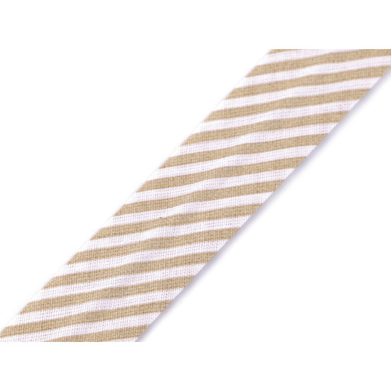Nastro in sbieco in cotone - motivo: pois, righe, quadretti, larghezza stelle, dimensioni: 20 mm piegato - Giallo (14 Metri) Nastro in sbieco in cotone - motivo: pois, righe, quadretti, larghezza stelle, dimensioni: 20 mm piegato - Giallo (14 Metri)