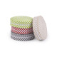 Nastro in sbieco in cotone - motivo: pois, righe, quadretti, larghezza stelle, dimensioni: 20 mm piegato - Giallo (14 Metri) Nastro in sbieco in cotone - motivo: pois, righe, quadretti, larghezza stelle, dimensioni: 20 mm piegato - Giallo (14 Metri)