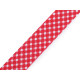 Nastro in sbieco in cotone - motivo: pois, righe, quadretti, larghezza stelle, dimensioni: 20 mm piegato - Giallo (14 Metri) Nastro in sbieco in cotone - motivo: pois, righe, quadretti, larghezza stelle, dimensioni: 20 mm piegato - Giallo (14 Metri)
