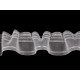 Taśma firanowa szerokość 60 mm marszczenie ołówek - Transparent (150 Metry) Taśma firanowa szerokość 60 mm marszczenie ołówek - Transparent (150 Metry)