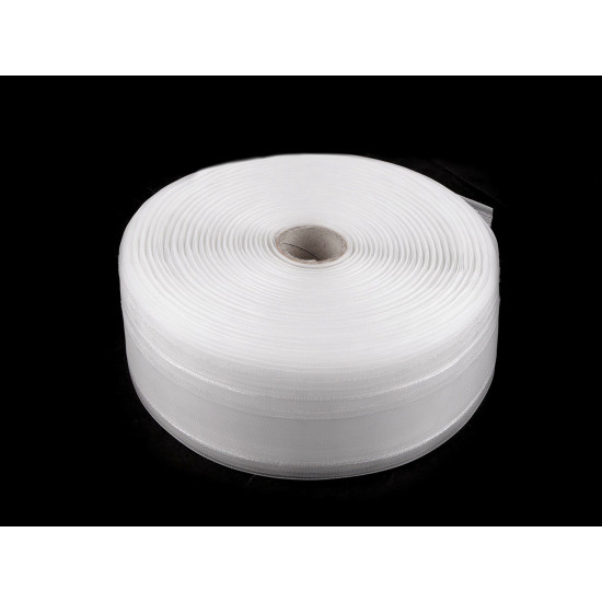 Taśma firanowa szerokość 60 mm marszczenie ołówek - Transparent (150 Metry) Taśma firanowa szerokość 60 mm marszczenie ołówek - Transparent (150 Metry)