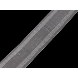 Taśma firanowa szerokość 80 mm uniwersalne marszczenie - Transparent (1 Metr)