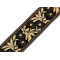 Folk costume / patterned ribbon width 40 mm - Black (1 Meter)