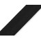 Pes-schrägband verbügelt, breite 19 mm - Schwarz (1 Meter)