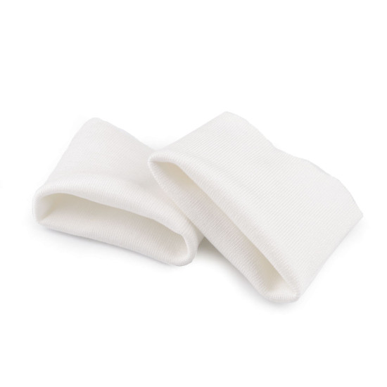 Cotton elastic rib knit for sleeves width 14 cm - Black (1 Pair) Cotton elastic rib knit for sleeves width 14 cm - Black (1 Pair)