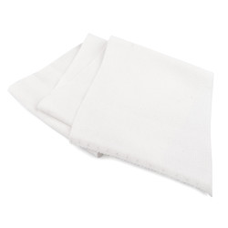 Ściągacz bawełniany elastyczny żebrowany szerokość 14 cm - Kremowyjasny (1 Sztuka)