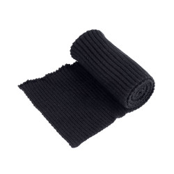 Ściągacz elastyczny żebrowany grubszy szerokość 14 cm - Czarny (1 Sztuka)