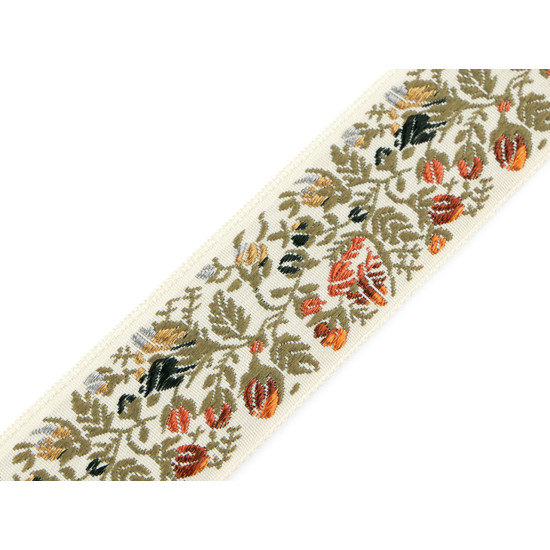 Krajka szerokość 33 mm - Czerwony (1 Metr) Krajka szerokość 33 mm - Czerwony (1 Metr)