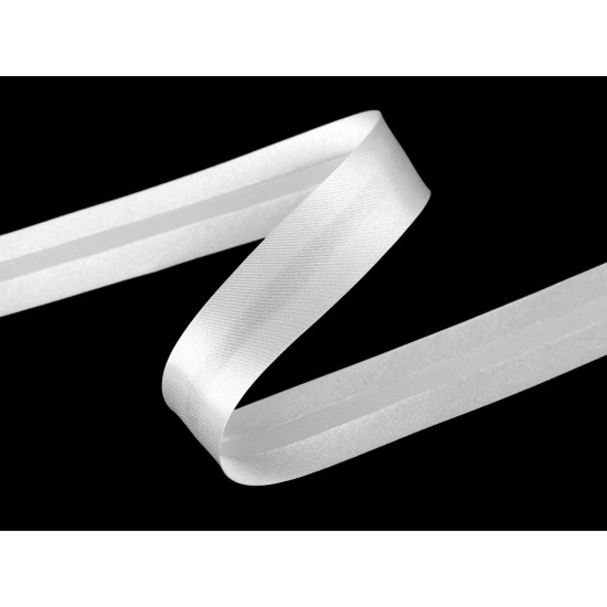 Lamówka atłasowa szerokość 20mm zaprasowana - Czerwony (25 Metry) Lamówka atłasowa szerokość 20mm zaprasowana - Czerwony (25 Metry)