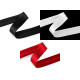 Lamówka atłasowa szerokość 30 mm zaprasowana - Czerwony (75 Metry) Lamówka atłasowa szerokość 30 mm zaprasowana - Czerwony (75 Metry)