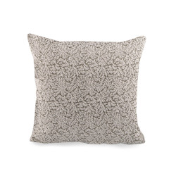 Cushion cover with woven pattern 45x45 cm - Green khaki (2 Pieces)