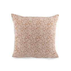 Cushion cover with woven pattern 45x45 cm - Beige (2 Pieces)