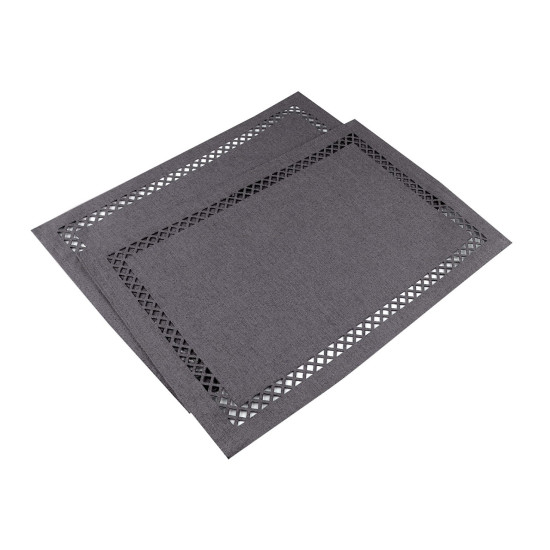 Anyag teríték, kétoldalas 30x45 cm - Piros (2 Darabok) Anyag teríték, kétoldalas 30x45 cm - Piros (2 Darabok)
