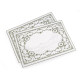 Embroidered placemates 32x45 cm - Green (6 Pieces) Embroidered placemates 32x45 cm - Green (6 Pieces)