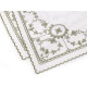 Embroidered placemates 32x45 cm - Green (6 Pieces) Embroidered placemates 32x45 cm - Green (6 Pieces)