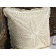 Knitted pillowcase, cotton 45x45 cm - Ecru light (2 Pieces) Knitted pillowcase, cotton 45x45 cm - Ecru light (2 Pieces)