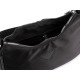 2-in-1 nylon handbag with silver chain 26x16 cm - Black (1 Piece) 2-in-1 nylon handbag with silver chain 26x16 cm - Black (1 Piece)
