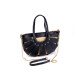 Summer handbag with straw structure 35x20 cm - Beige (1 Piece) Summer handbag with straw structure 35x20 cm - Beige (1 Piece)