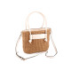 Handtasche, 32 x 23 cm - Cognac-braun (1 Stück) Handtasche, 32 x 23 cm - Cognac-braun (1 Stück)