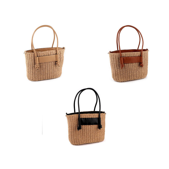 Handtasche, 32 x 23 cm - Cognac-braun (1 Stück) Handtasche, 32 x 23 cm - Cognac-braun (1 Stück)