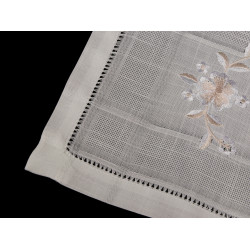 Embroidered placemat 30x45 cm - Off white (2 Pieces)