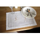 Embroidered placemat 30x45 cm - Off white (2 Pieces) Embroidered placemat 30x45 cm - Off white (2 Pieces)