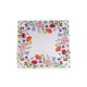 Mata stołowa / podkładka tekstylna kwadratowa 40x40 cm - White (2 Sztuki) Mata stołowa / podkładka tekstylna kwadratowa 40x40 cm - White (2 Sztuki)
