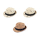 Children's summer hat / straw hat, cars - Natural light (3 Pieces) Children's summer hat / straw hat, cars - Natural light (3 Pieces)