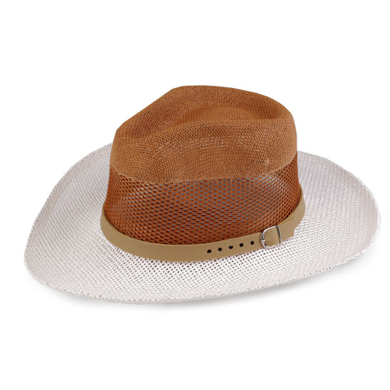 Men's summer hat / straw hat - Black (1 Piece) Men's summer hat / straw hat - Black (1 Piece)