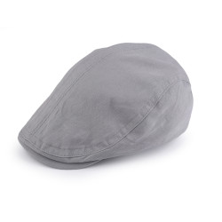 Czapka męska bawełniana kaszkiet - Jasny popiel (1 Sztuka)