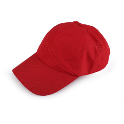 Czapka z daszkiem perforowana letnia unisex - Czerwony (1 Sztuka)