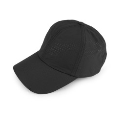 Czapka z daszkiem perforowana letnia unisex - Stalowy (1 Sztuka)