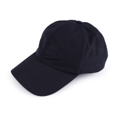 Czapka z daszkiem perforowana letnia unisex - Granatowy (1 Sztuka)