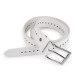 Damen-/mädchengürtel, breite 2,8 cm - Schwarz (1 Stück) Damen-/mädchengürtel, breite 2,8 cm - Schwarz (1 Stück)