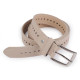 Damen-/mädchengürtel, breite 2,8 cm - Schwarz (1 Stück) Damen-/mädchengürtel, breite 2,8 cm - Schwarz (1 Stück)