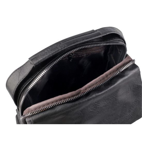 Umhängetasche für herren - Schwarz (1 Stück) Umhängetasche für herren - Schwarz (1 Stück)