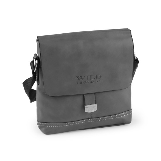 Bokatáska crossbody unisex 20x21 cm - Szürke (1 Darab) Bokatáska crossbody unisex 20x21 cm - Szürke (1 Darab)