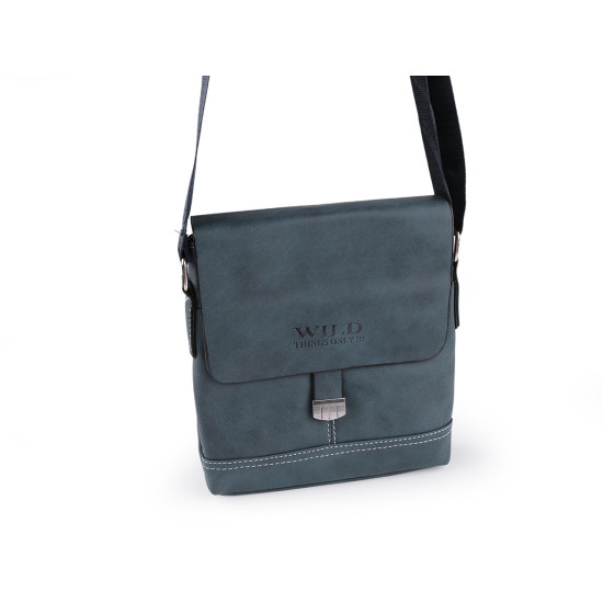Bokatáska crossbody unisex 20x21 cm - Szürke (1 Darab) Bokatáska crossbody unisex 20x21 cm - Szürke (1 Darab)