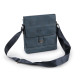 Bokatáska crossbody unisex 20x21 cm - Szürke (1 Darab) Bokatáska crossbody unisex 20x21 cm - Szürke (1 Darab)