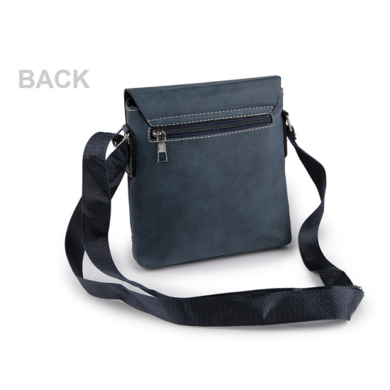 Bokatáska crossbody unisex 20x21 cm - Szürke (1 Darab) Bokatáska crossbody unisex 20x21 cm - Szürke (1 Darab)