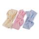 Bandeau en coton pour bébé - nœud - Crème clair (1 Pièce) Bandeau en coton pour bébé - nœud - Crème clair (1 Pièce)