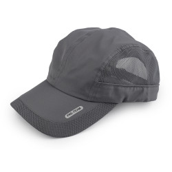 Czapka z daszkiem letnia szybkoschnąca unisex - Szary (1 Sztuka)