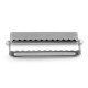 Adjustable suspender slider / adjuster with teeth, width 20; 24; 30; 40 mm - Nickel (20 Pieces) Adjustable suspender slider / adjuster with teeth, width 20; 24; 30; 40 mm - Nickel (20 Pieces)