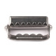Adjustable suspender slider / adjuster with teeth, width 20; 24; 30; 40 mm - Nickel (20 Pieces) Adjustable suspender slider / adjuster with teeth, width 20; 24; 30; 40 mm - Nickel (20 Pieces)