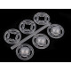 Felvarrható műanyag patent / összenyomható gomb ø7mm - ø 15 mm - Transparent (400 Csokrok) Felvarrható műanyag patent / összenyomható gomb ø7mm - ø 15 mm - Transparent (400 Csokrok)