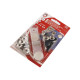 Metal snaps ø15 mm for thick fabrics, colored varnish - Paris blue (1 Card) Metal snaps ø15 mm for thick fabrics, colored varnish - Paris blue (1 Card)