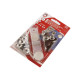 Metal snaps ø15 mm for thick fabrics, colored varnish - Paris blue (1 Card) Metal snaps ø15 mm for thick fabrics, colored varnish - Paris blue (1 Card)